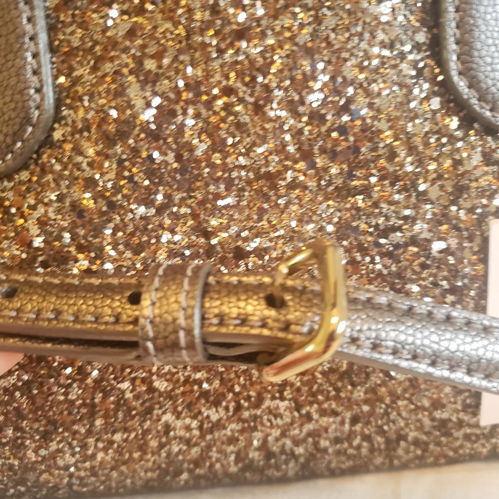 NWT Kate Spade Mini Reiley Laurel Way Glitter Purse